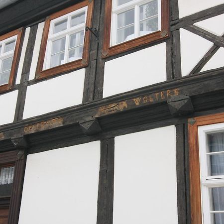 Urlaub im Fachwerk - Das Sattlerhaus Quedlinburg Exterior foto