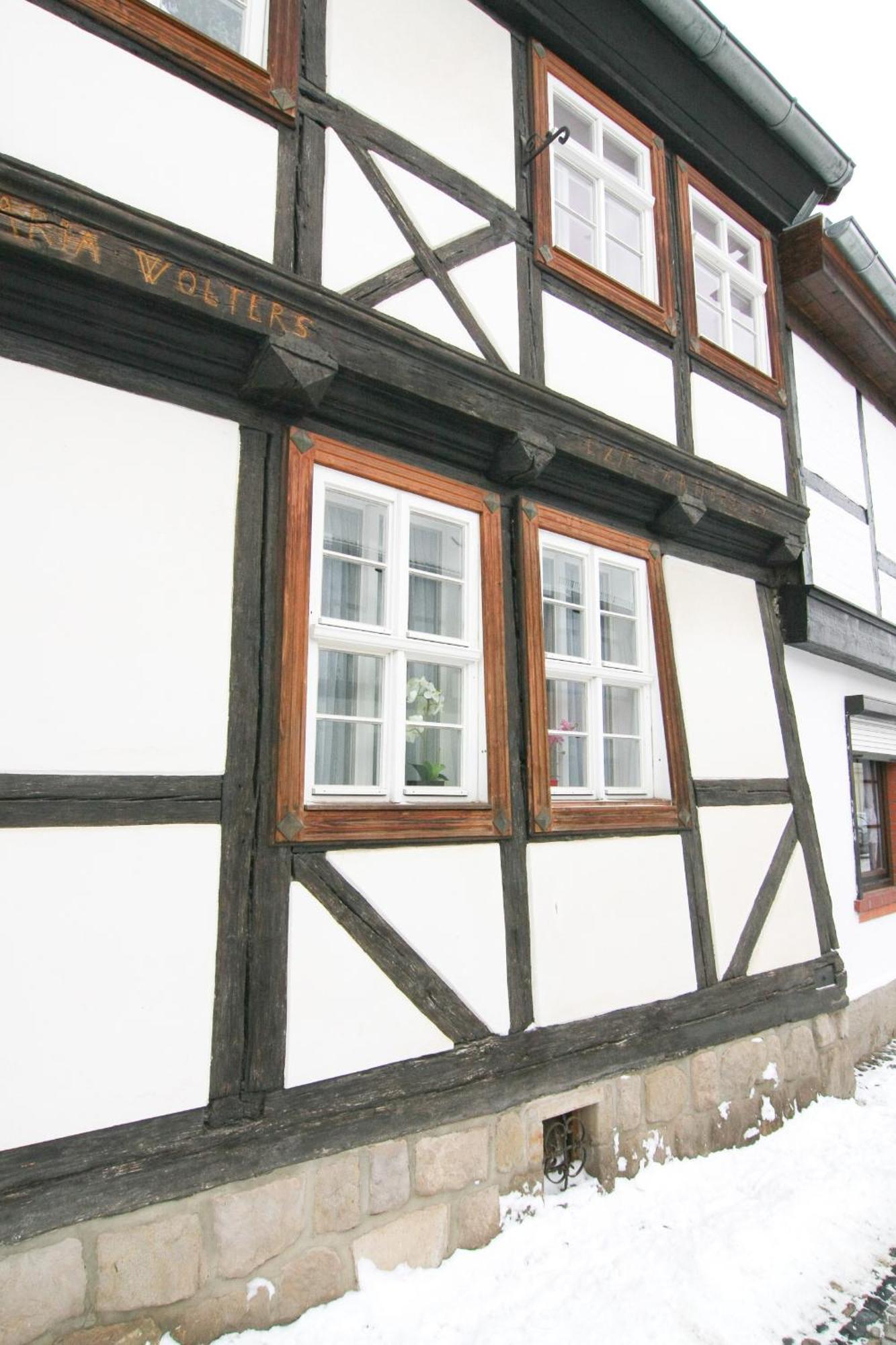Urlaub im Fachwerk - Das Sattlerhaus Quedlinburg Exterior foto