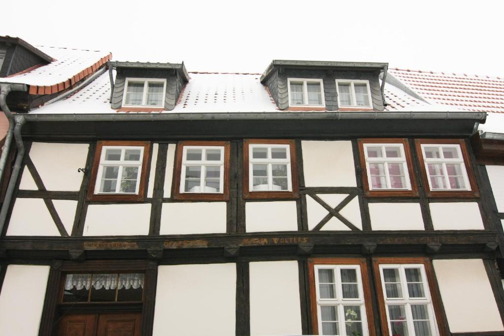 Urlaub im Fachwerk - Das Sattlerhaus Quedlinburg Exterior foto
